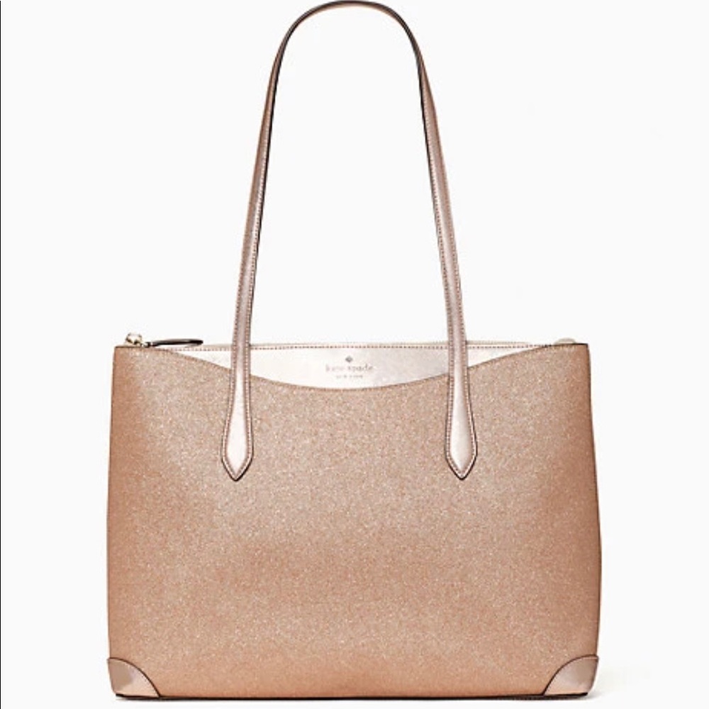 Kate Spade Shimmy Glitter Tote - Picture 9 of 12